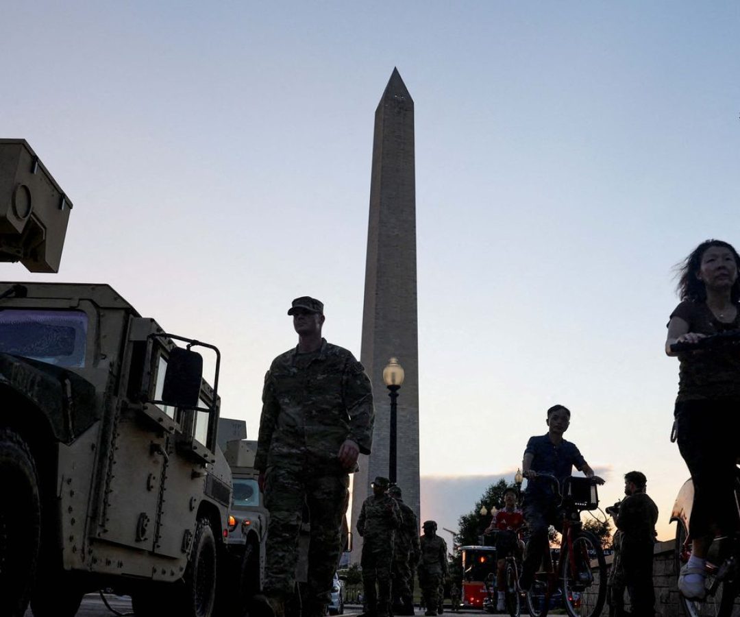 Guarda Nacional chega a Washington DC; prefeita denuncia autoritarismo