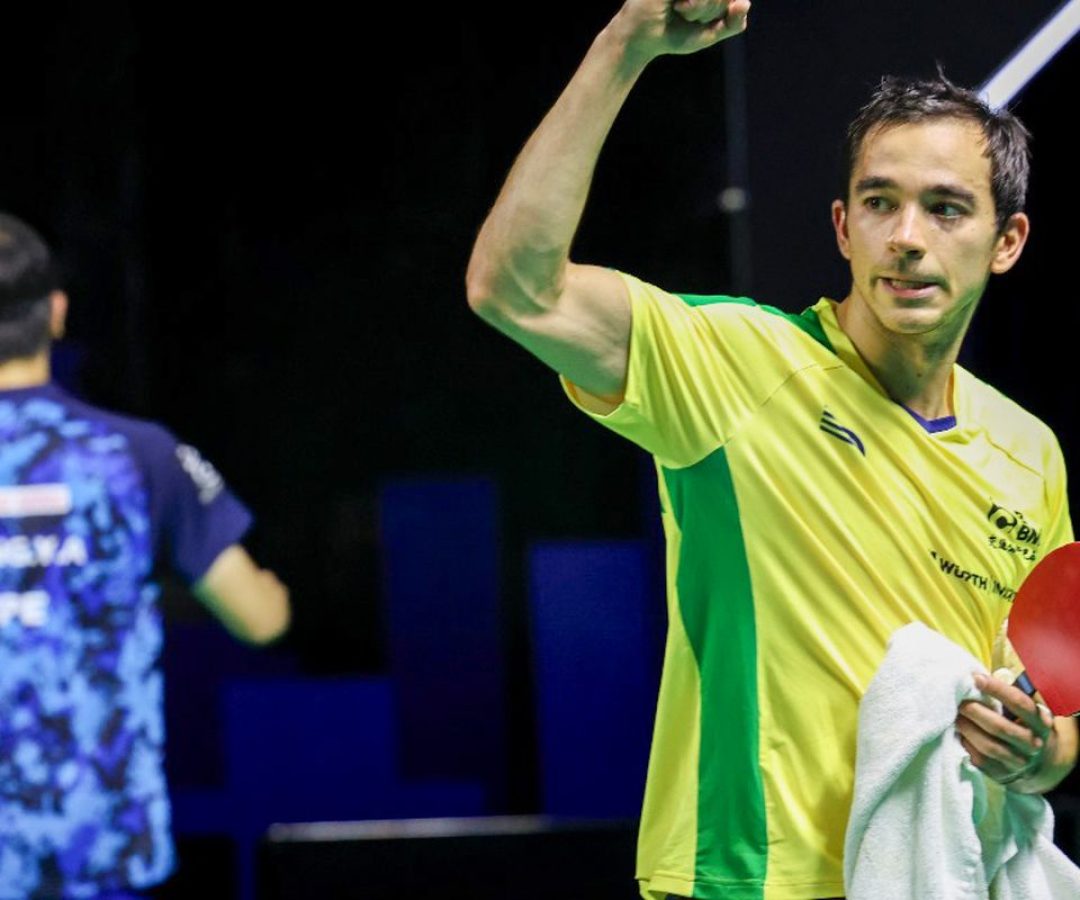 Hugo Calderano quer vaga na semifinal em Foz do Iguaçu