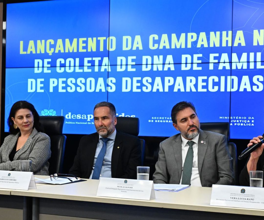 Começa campanha de coleta de DNA de familiares de desaparecidos
